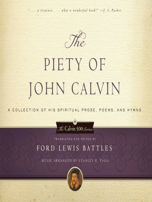 cover image of The Piety of John Calvin